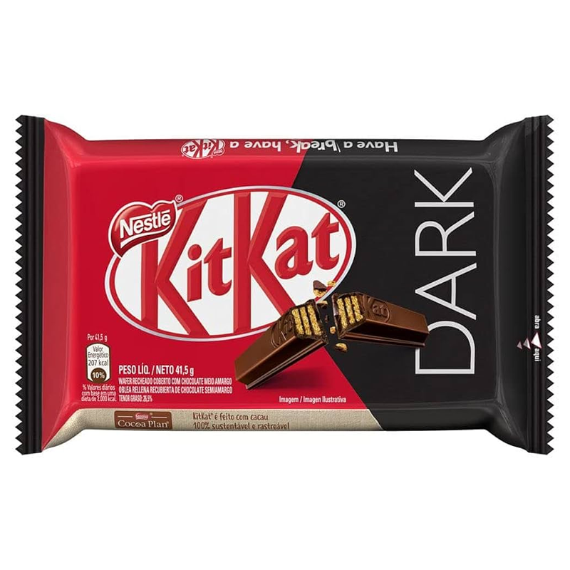 CHOCOLATE KITKAT DARK 41,5G