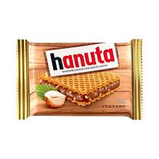 WAFFER HANUTA AVELÃ E CHOCOLATE 22G