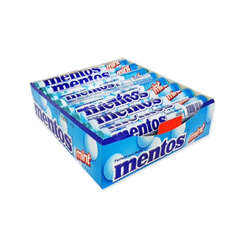PASTILHA MENTOS STICK MINT 37,5G